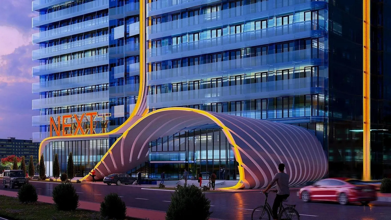 Next Apartments residential complex
