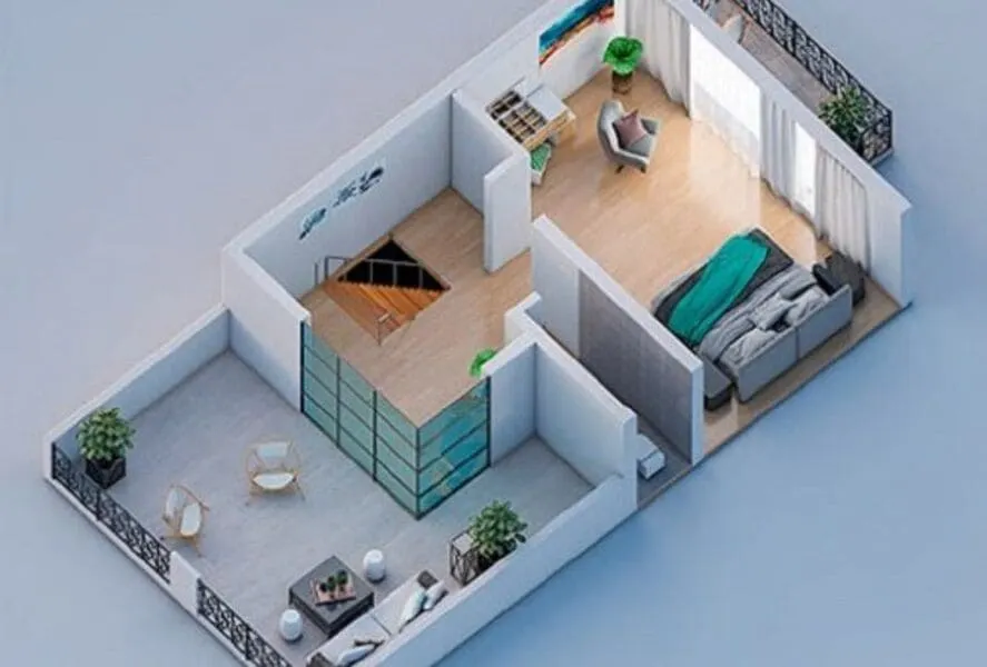 House, 3-room, 130 m²