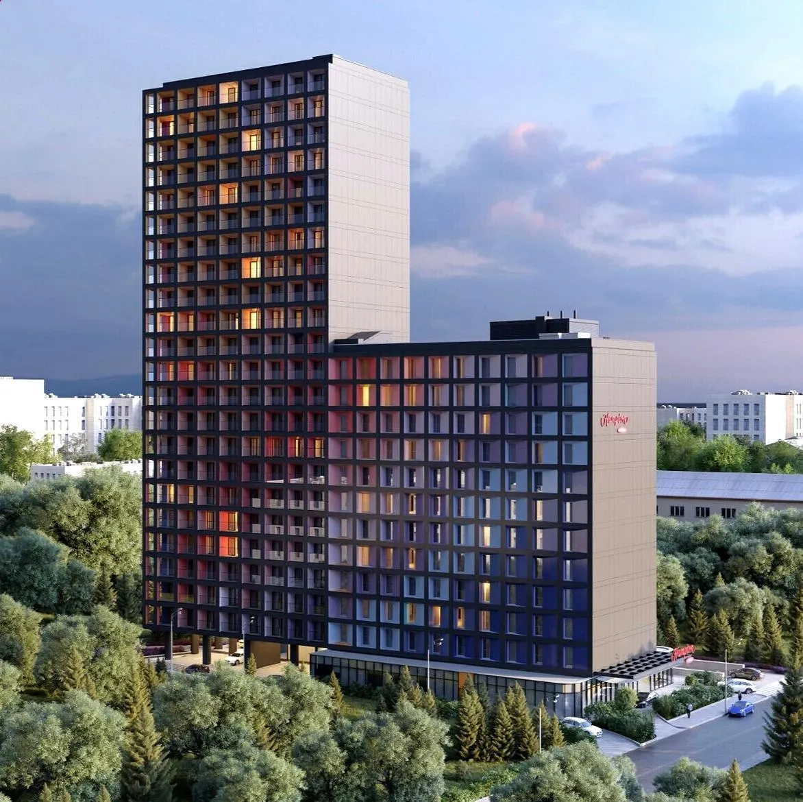 Квартира, 3-комн., 80 м²