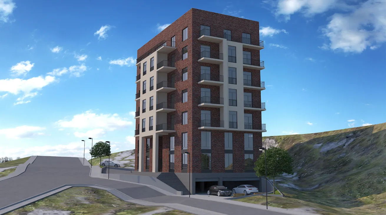 Nino Zhvania St, 55 residential complex