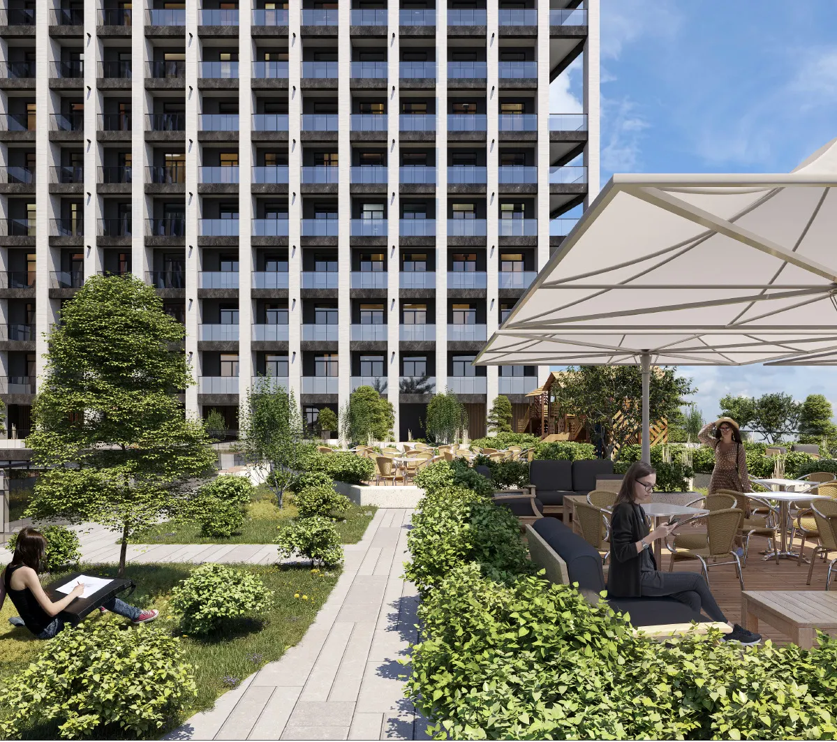 Hausart Arena residential complex