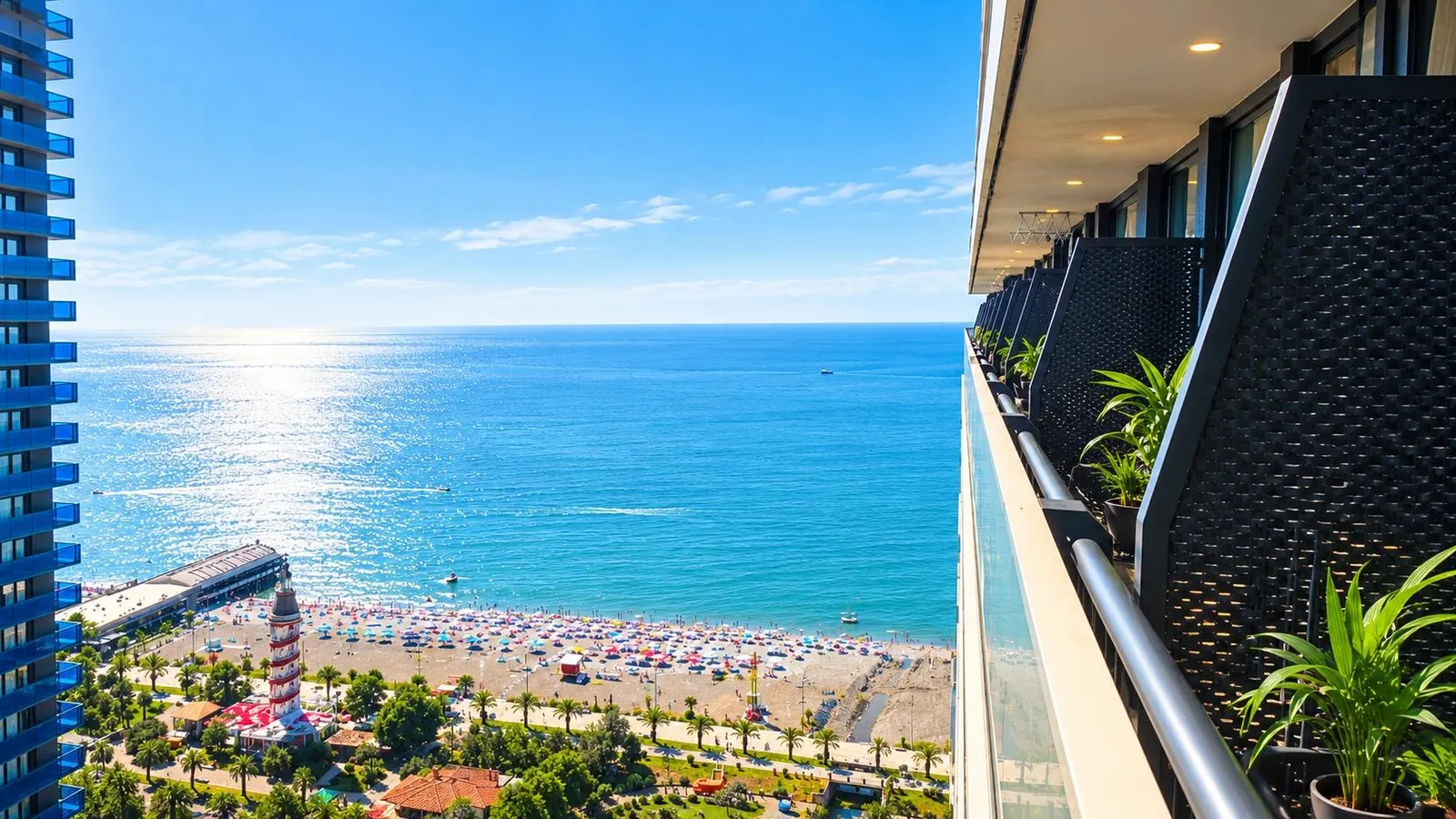 Apartment, 1-room, 34 m², Orbi Residence