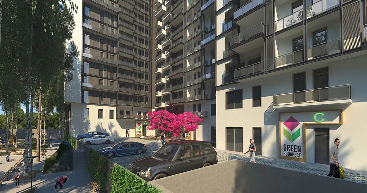 Green Budapest residential complex