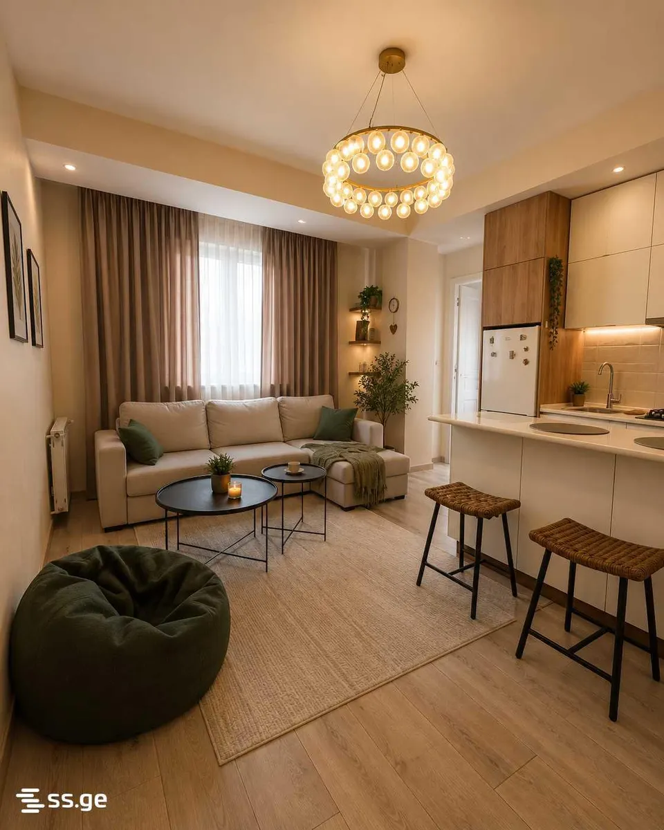 Apartment, 2-room, 50 m²