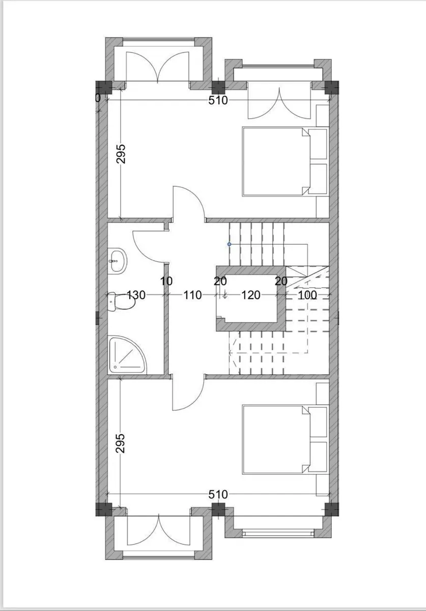 House, 4-room, 185 m²