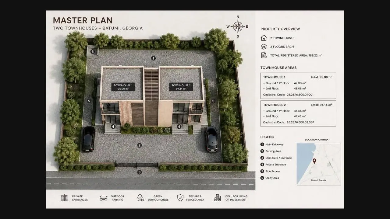 House, 3-room, 95.08 m²