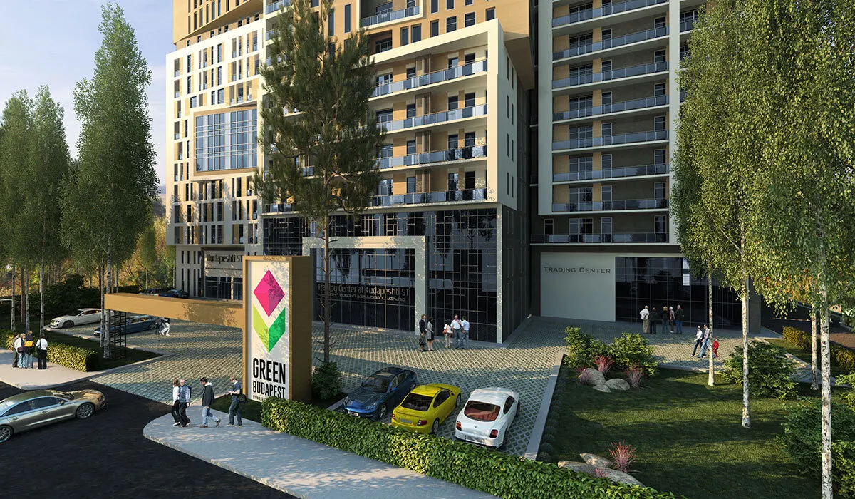 Green Budapest residential complex
