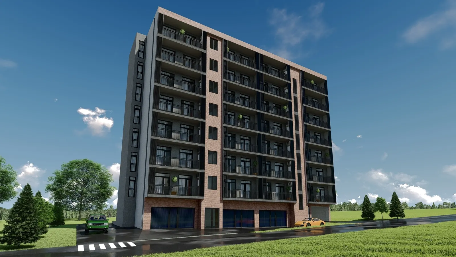 საცხოვრებელი კომპლექსი Asmati St, 8a