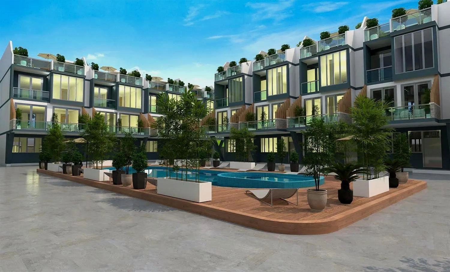 Gonio Green House gated community