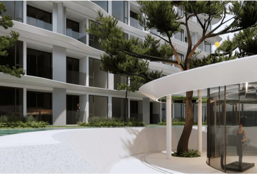 Bellevue Beachfront residential complex