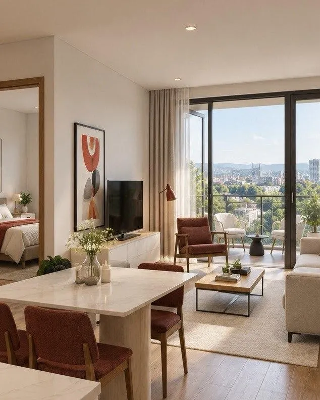 Квартира, 2-комн., 47.9 м², Balavari Varketili