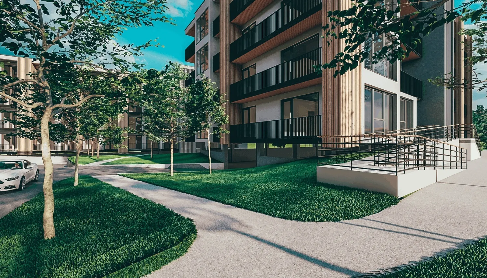 საცხოვრებელი კომპლექსი Modern City Lisi