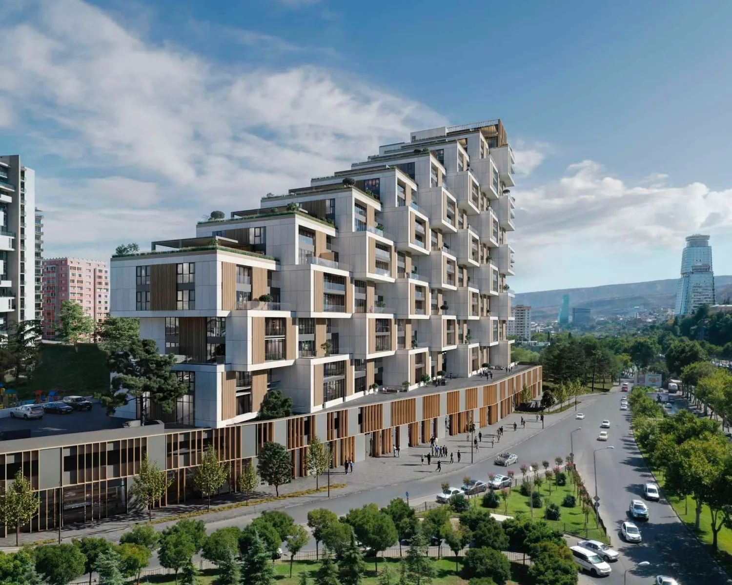 საცხოვრებელი კომპლექსი Tbilisi Terrace