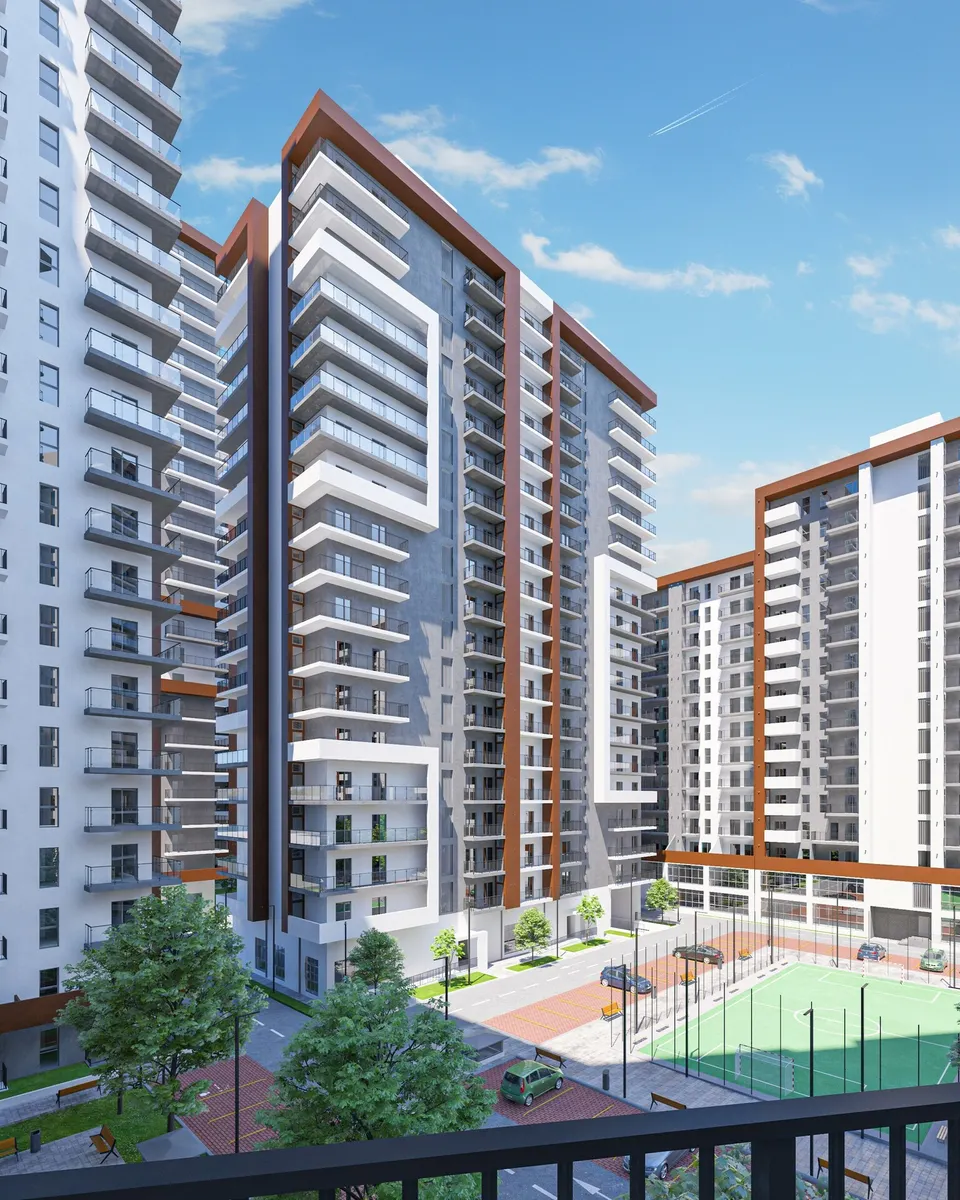 M² at Mirtskhulava residential complex