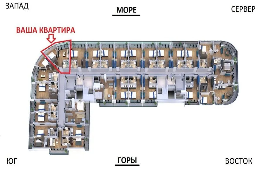 Квартира, 39.7 м²