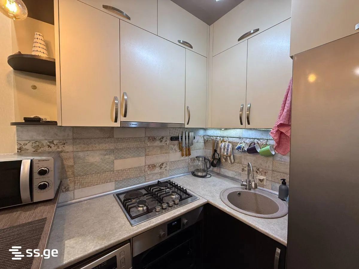 Apartment, 2-room, 41 m², Vakhtang Gorgasali St, 156-158