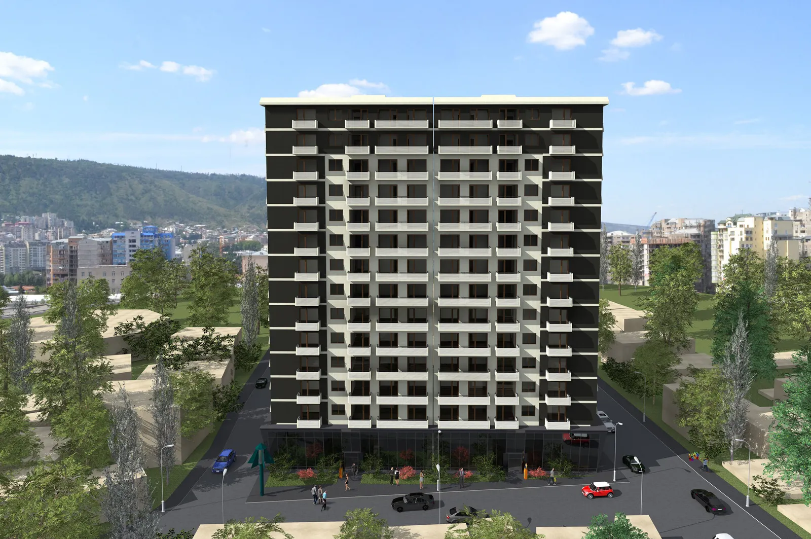 ЖК Vakhtang Bochorishvili St, 24