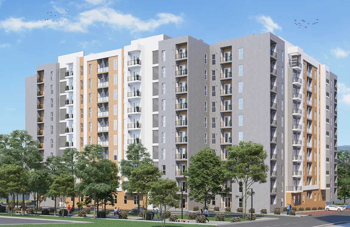 M² at Chkondideli residential complex