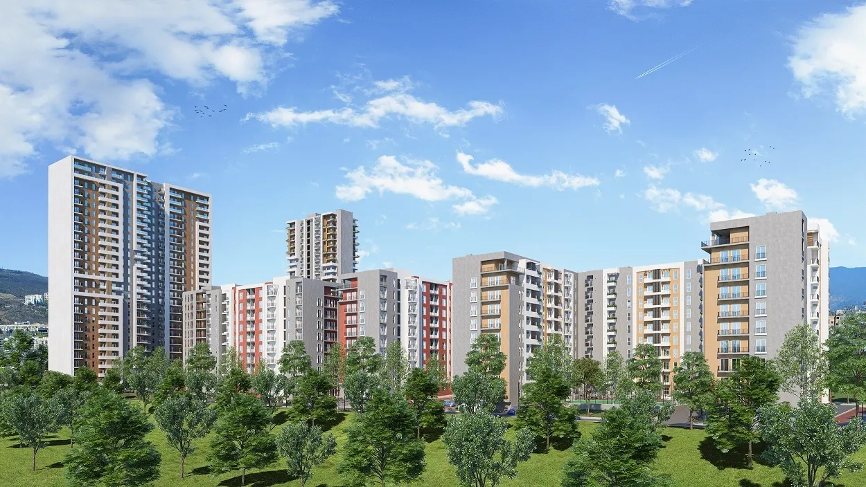 M² at Chkondideli residential complex