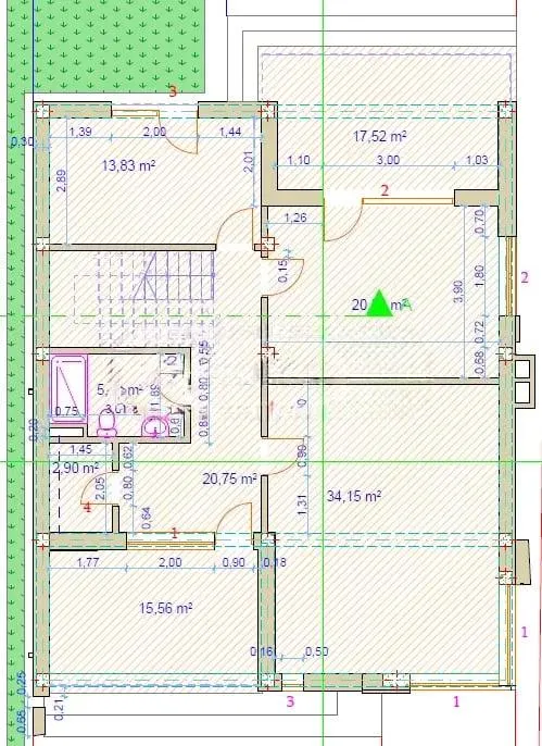House, 8-room, 328 m²