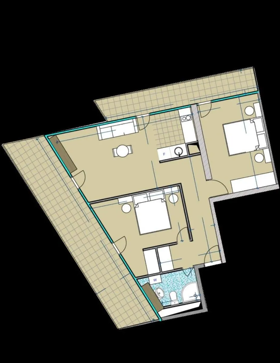 Квартира, 3-комн., 95 м², Olympus Residence