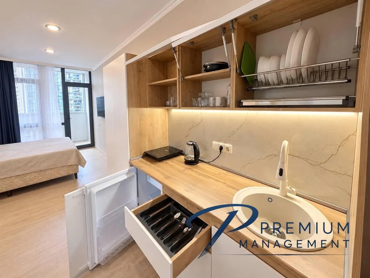 Apartment, 1-room, 26.4 m², Alley Palace