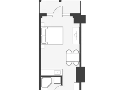 Apartment, 30.6 m²