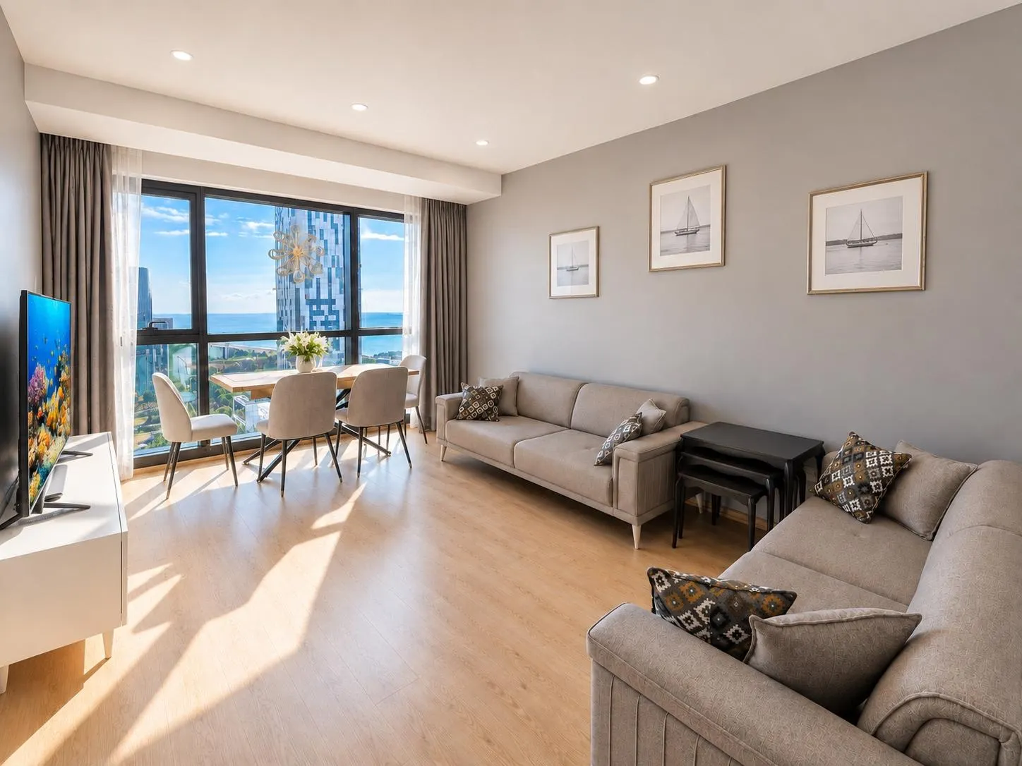 Apartment, 3-room, 85 m², Porta Batumi Tower