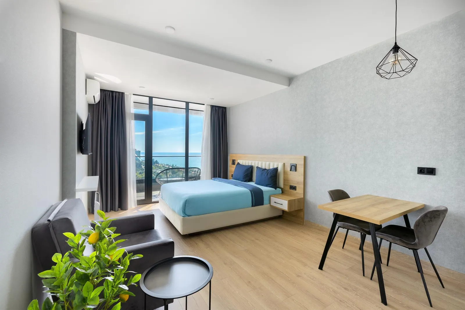 Apartment, 1-room, 42 m², Solis Residence