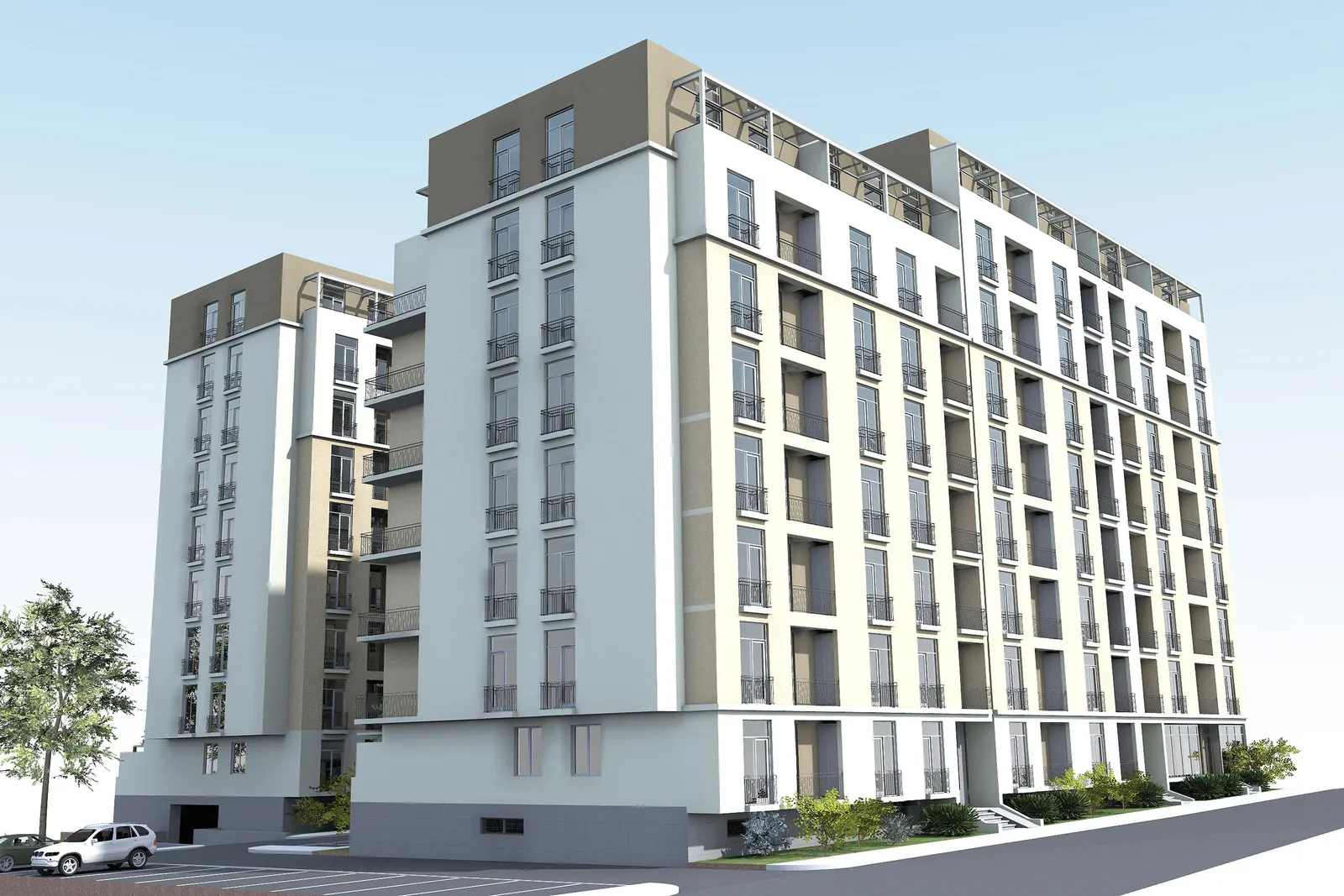 Vefkhistkaosani St, 54/1-2, Davari St, 37 residential complex
