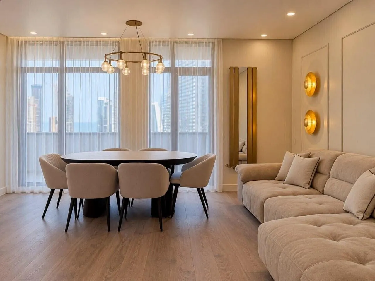 Квартира, 3-комн., 110 м², Bagrationi Residence Batumi