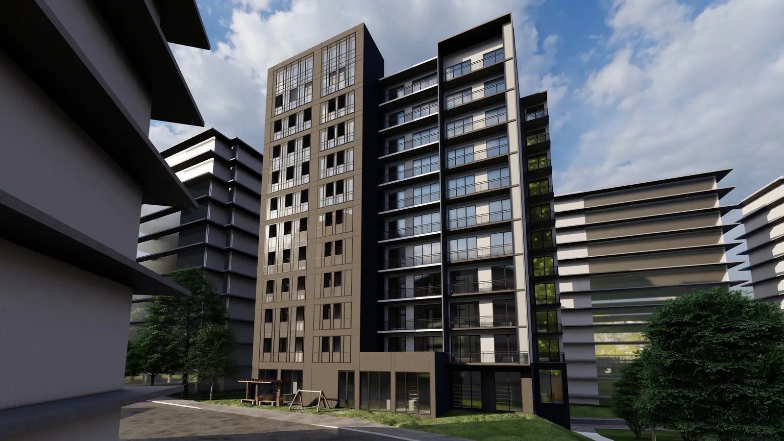 Tsulukidze St, 15 residential complex