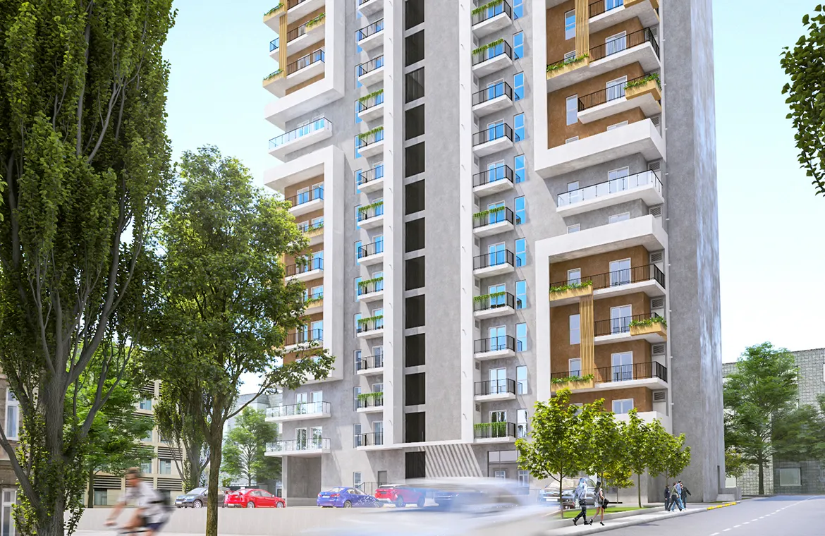 M² at Chkondideli residential complex