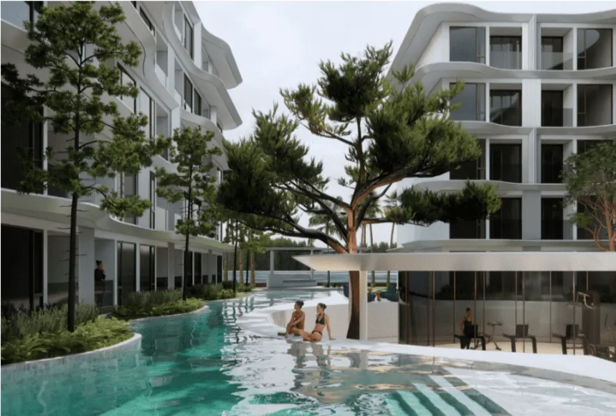 Bellevue Beachfront residential complex