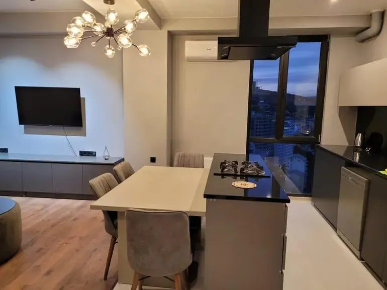 ბინა, 2-ოთახიანი, 70 მ², Shartava Pool House