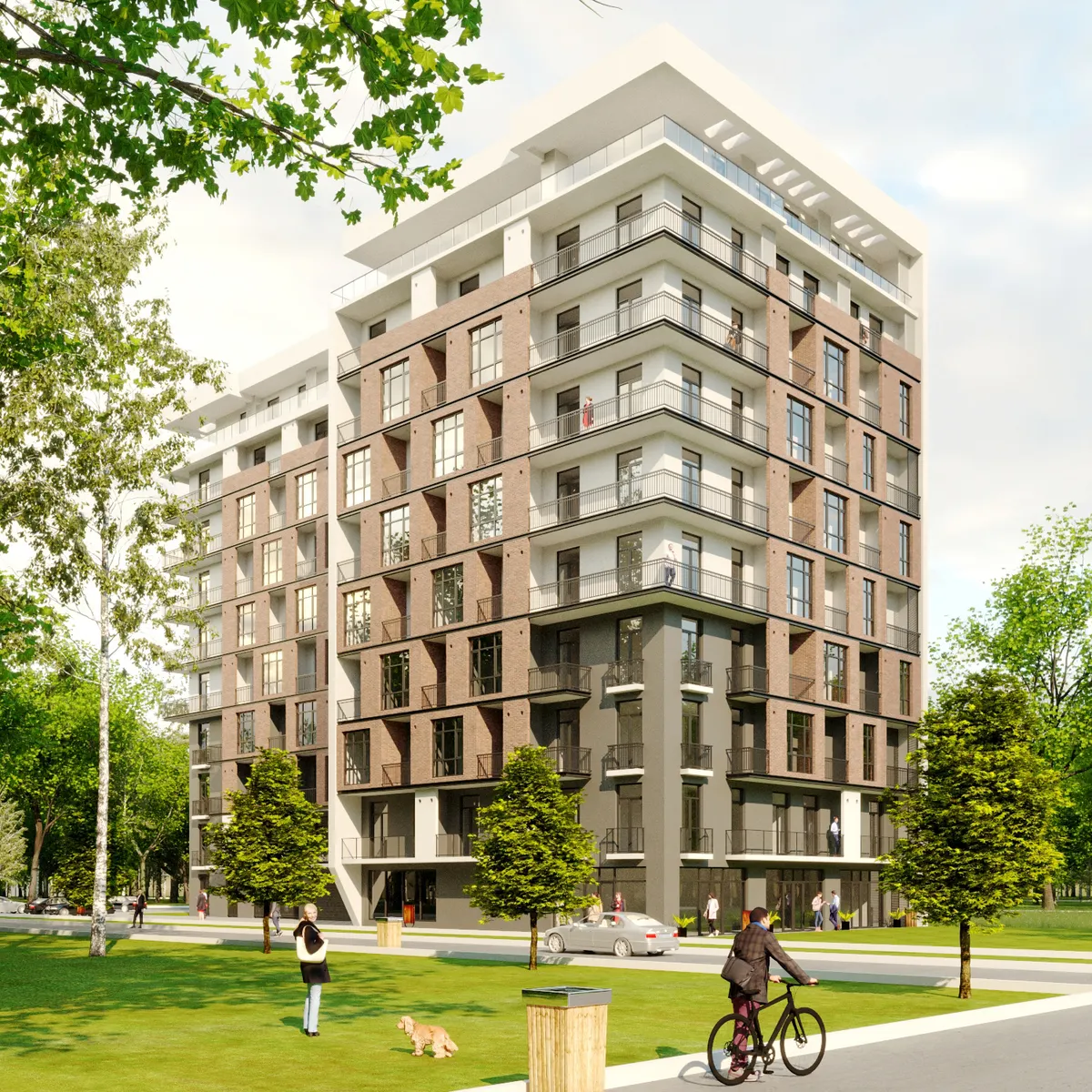 საცხოვრებელი კომპლექსი Sky House Tsitsvebi