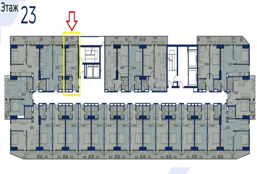 Apartment, 29 m²