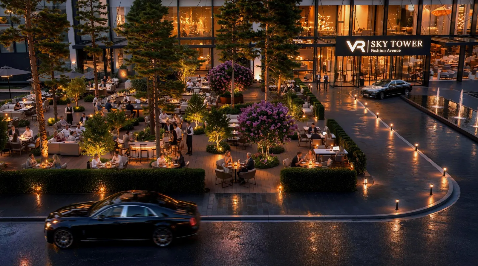 VR Vake Sky Tower residential complex