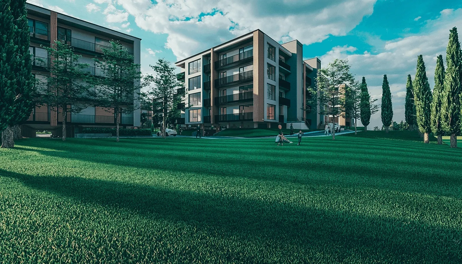 საცხოვრებელი კომპლექსი Modern City Lisi