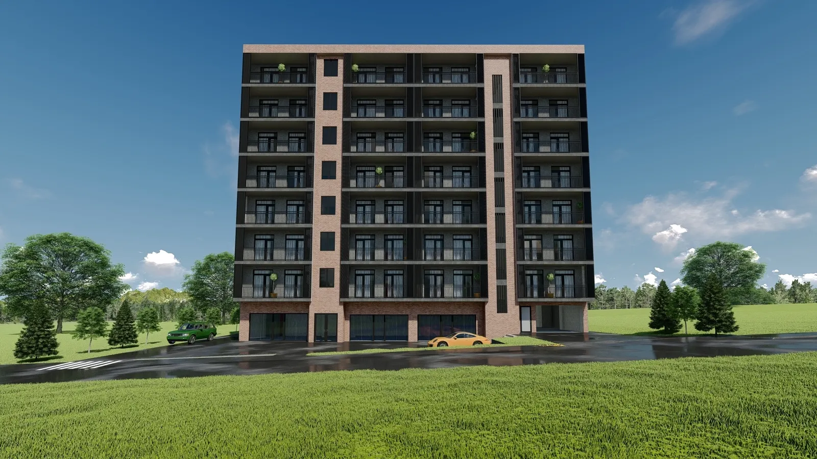 საცხოვრებელი კომპლექსი Asmati St, 8a