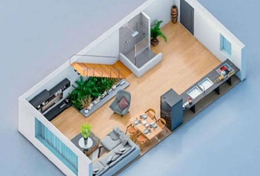 House, 3-room, 130 m²