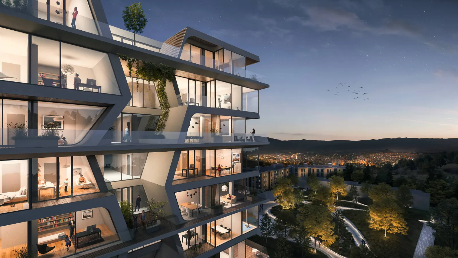 Lisi Green Town gated community