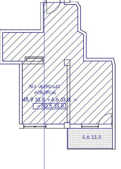 Квартира, 2-комн., 50 м²