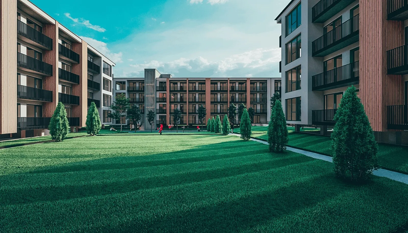 საცხოვრებელი კომპლექსი Modern City Lisi