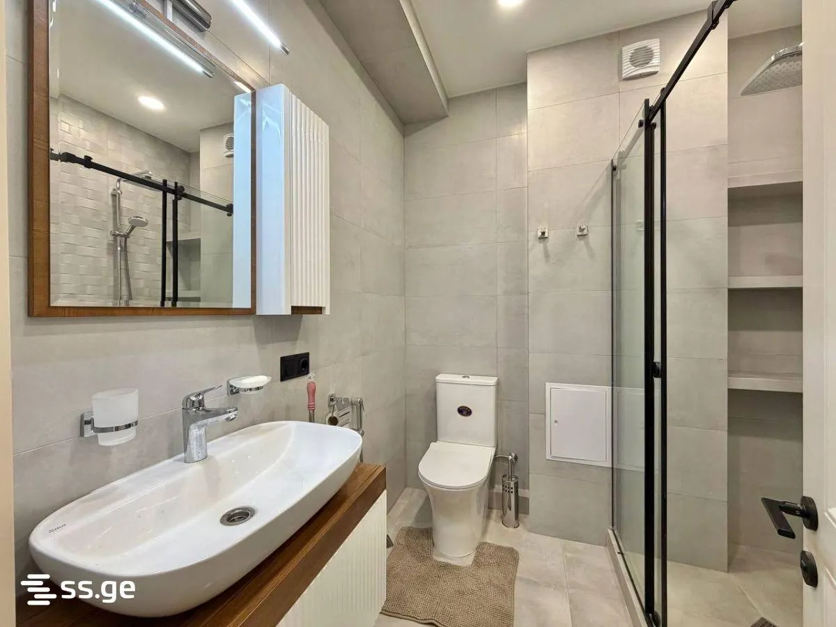 ბინა, 3-ოთახიანი, 100 მ², Shartava Pool House