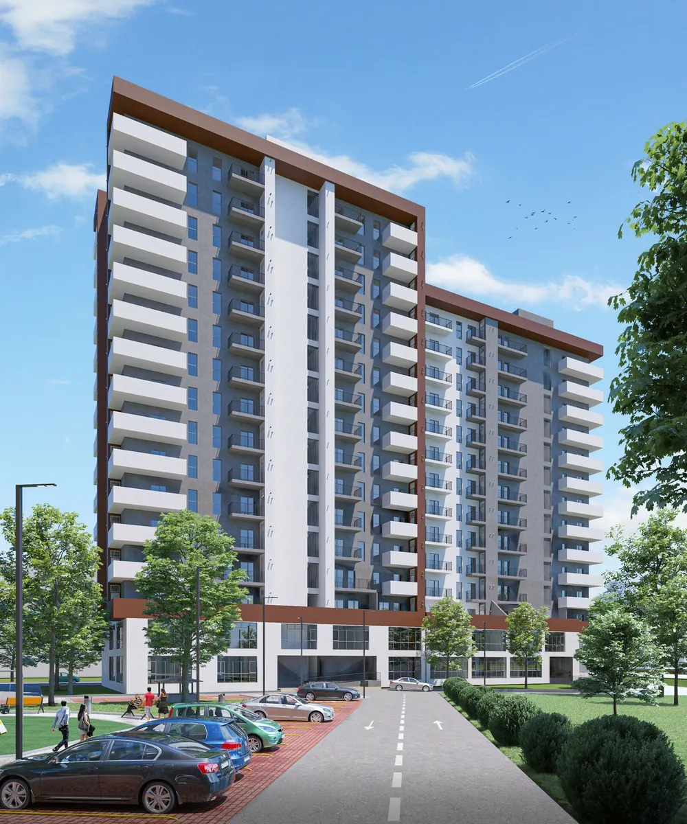 M² at Mirtskhulava residential complex