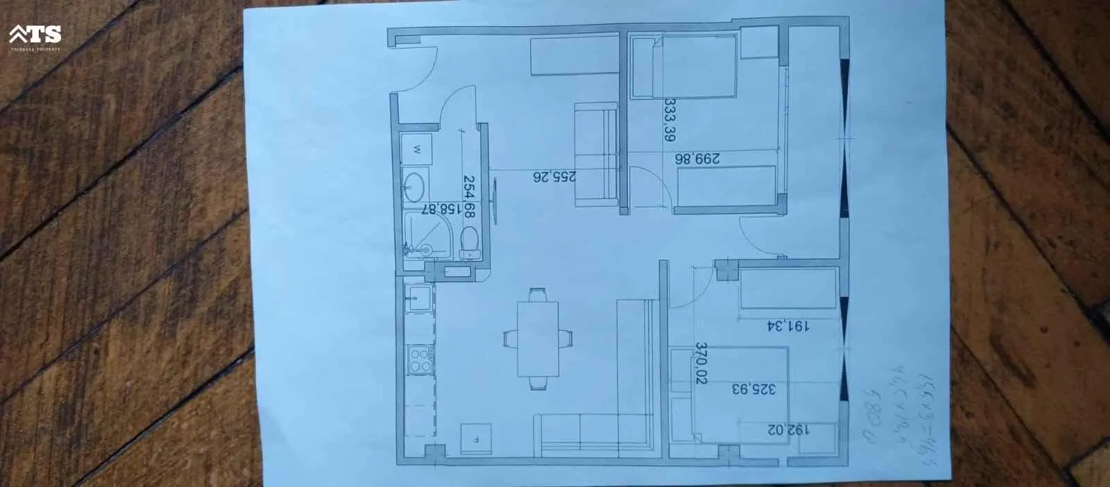 Квартира, 3-комн., 70 м²