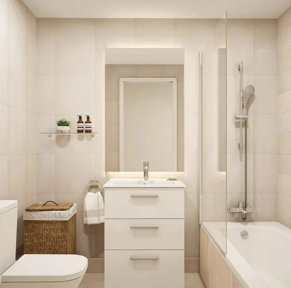 Apartment, 2-room, 55 m², Green Cape Botanico