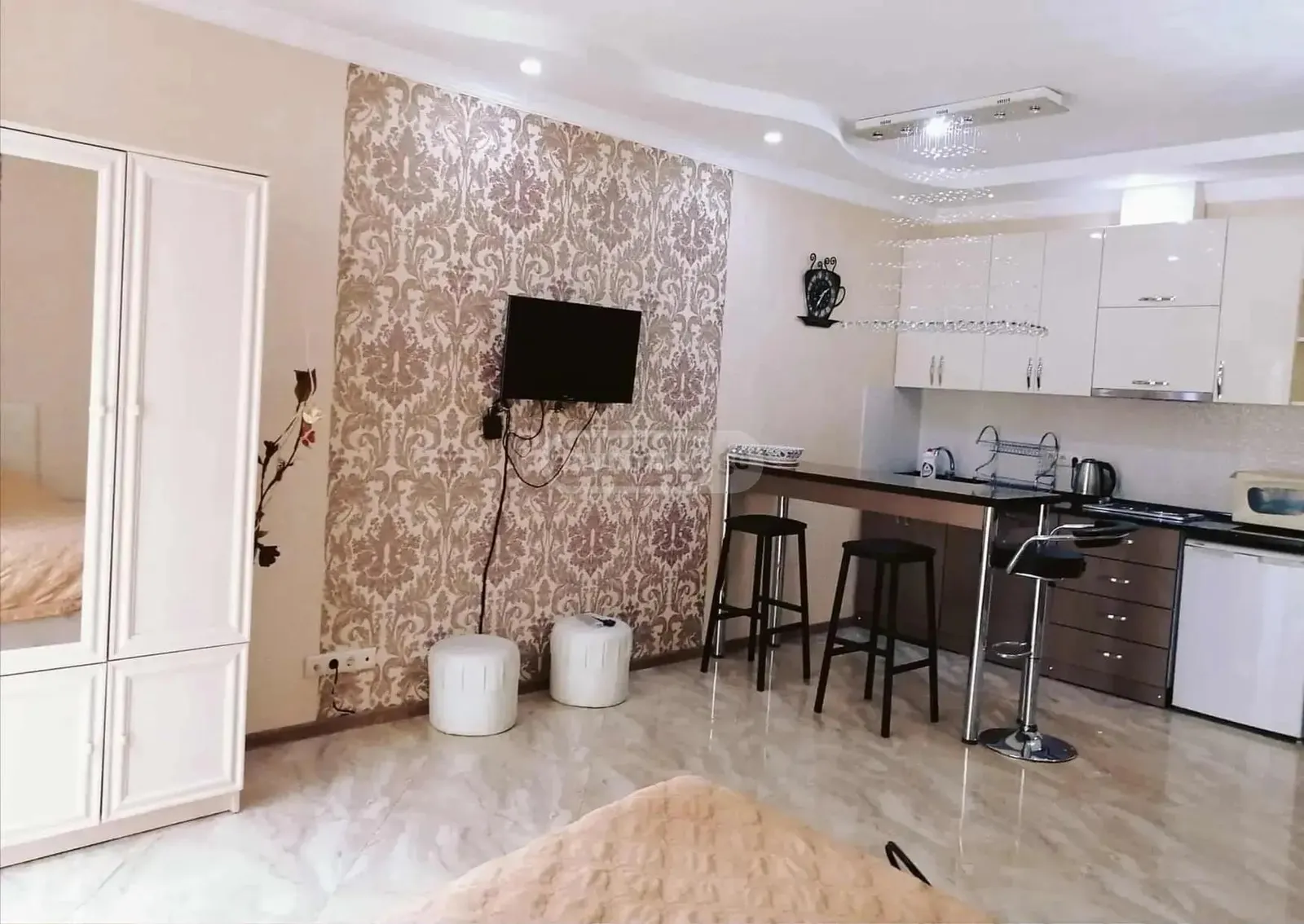 ბინა, 1-ოთახიანი, 40 მ², Orbi Plaza