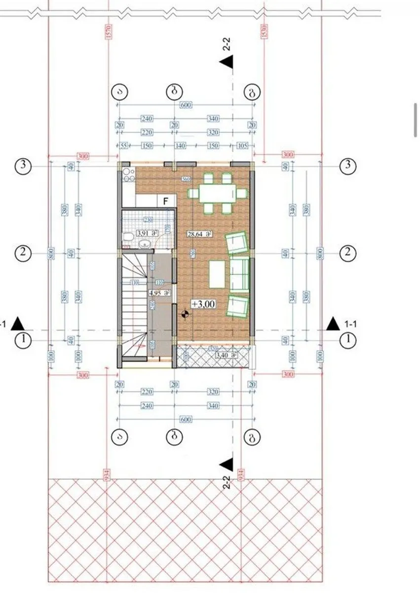 Дом, 3-комн., 155.5 м²